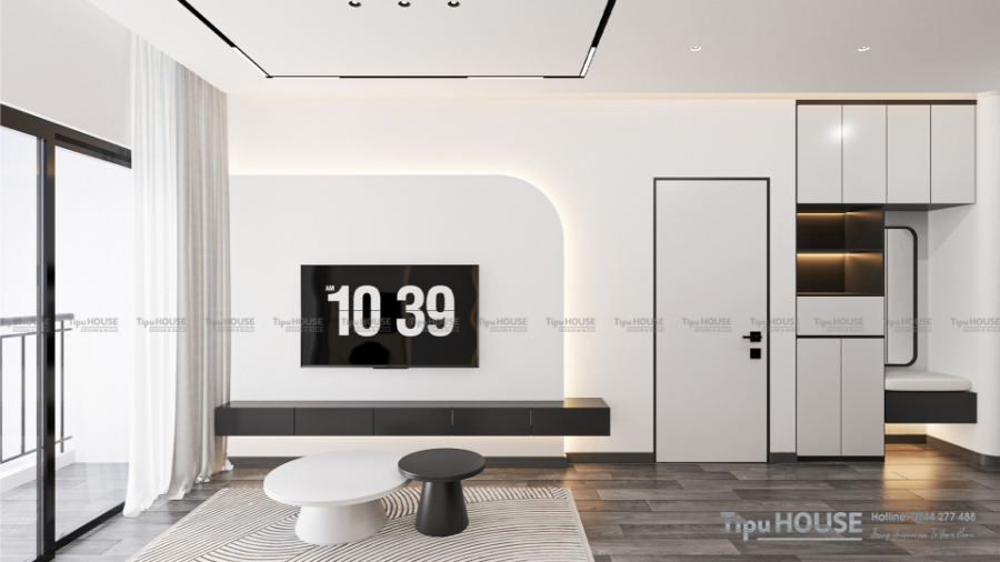 Phong cách thiết kế minimalism sử dụng các yếu tố cơ bản nhất để tạo ra một không gian tối giản nhất có thể
