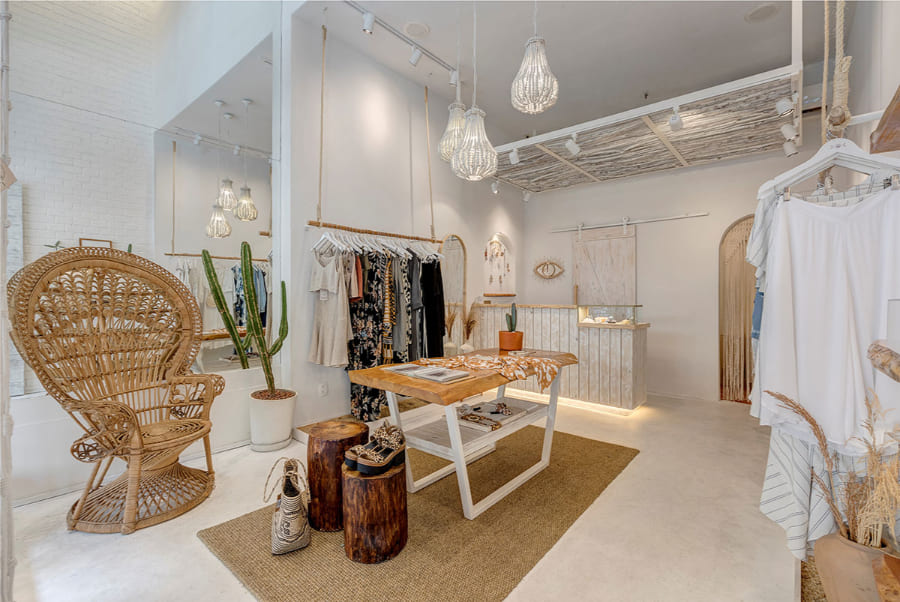 Showroom phong cách vintage