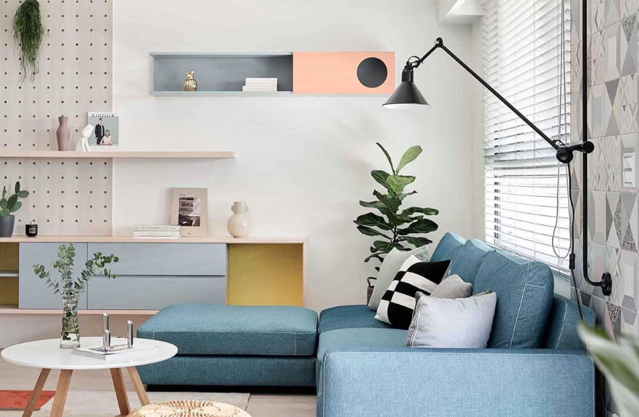 Yếu tố màu sắc trong thiết kế showroom