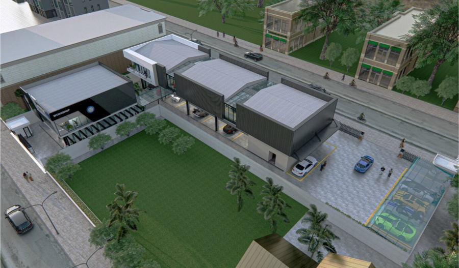 Thiết kế, thi công showroom ô tô bởi Tipu Việt Nam