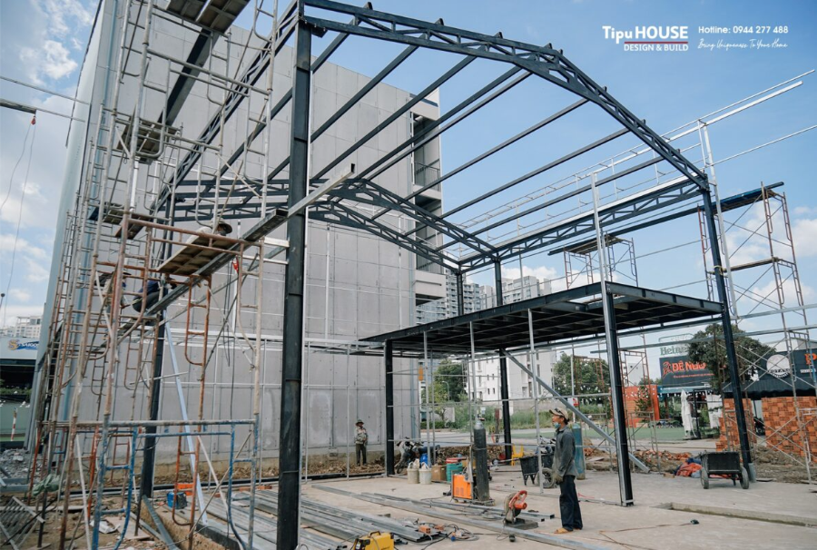 Thiết kế, thi công showroom ô tô bởi Tipu Việt Nam