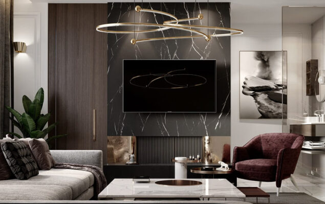 Mẫu thiết kế chung cư theo phong cách Luxury