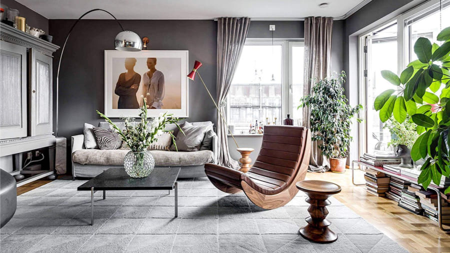 Mẫu thiết kế căn hộ chung cư theo phong cách Scandinavian