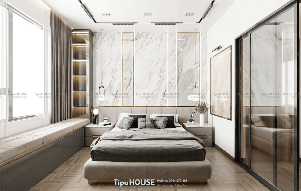 Thiết kế nội thất phong cách hiện đại tại Masteri Central Point bởi Tipu Việt Nam