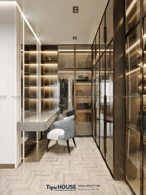 Thiết kế nội thất phong cách hiện đại tại Masteri Central Point bởi Tipu Việt Nam