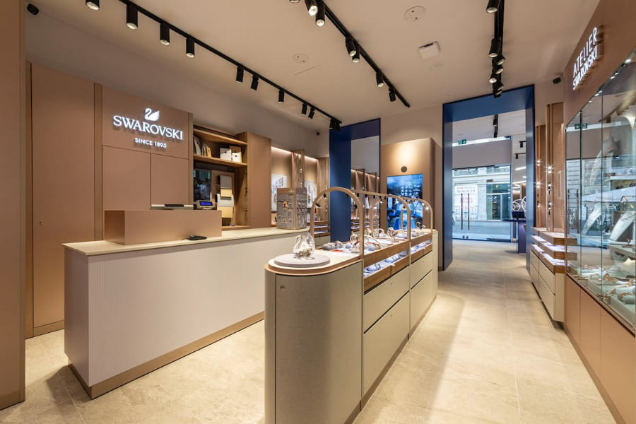 Mẫu thiết kế showroom trang sức