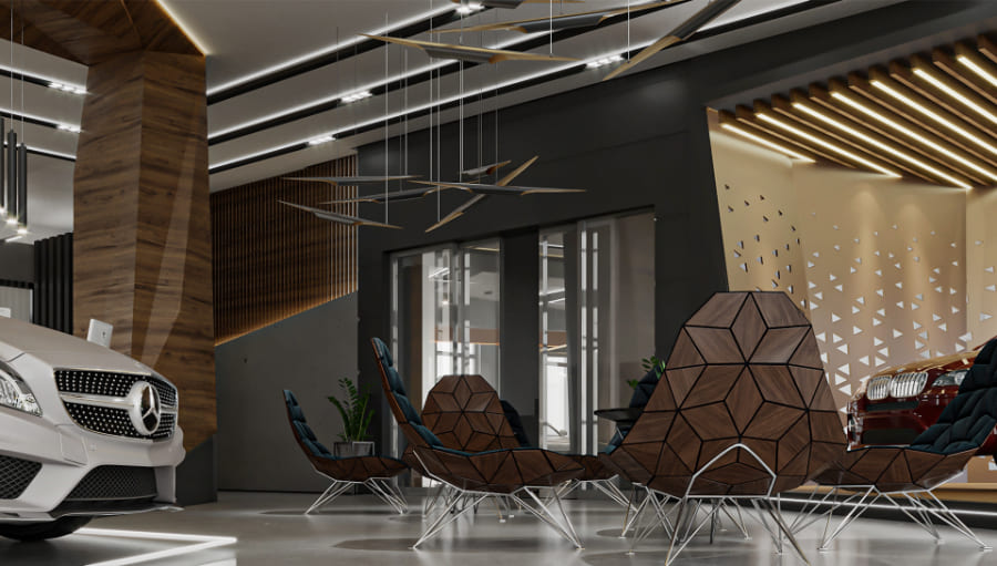 Thiết kế nội thất cho showroom