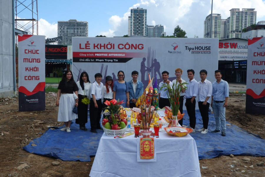 Thiết kế, thi công showroom ô tô bởi Tipu Việt Nam
