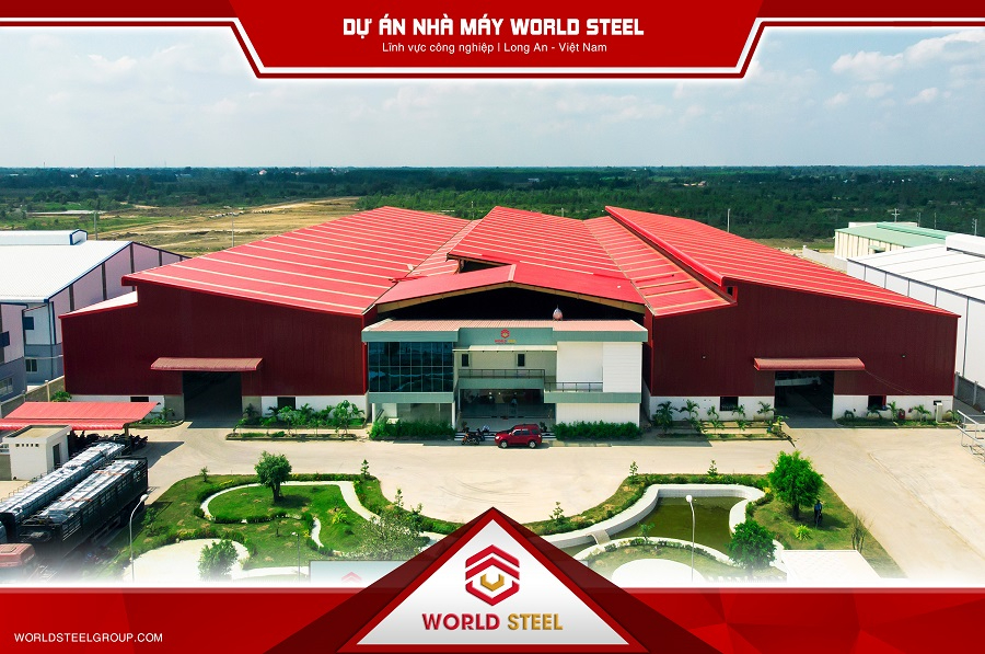 Công ty Cổ phần Worldsteel - Đơn vị thi công nhà khung thép tiền chế uy tín tại Hồ Chí Minh