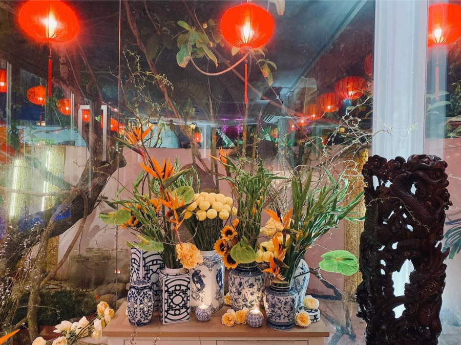 Decor Tết với gốm sứ