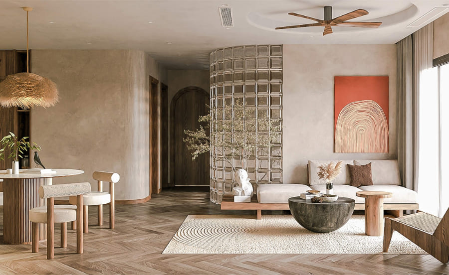 thiết kế nội thất nhà phố