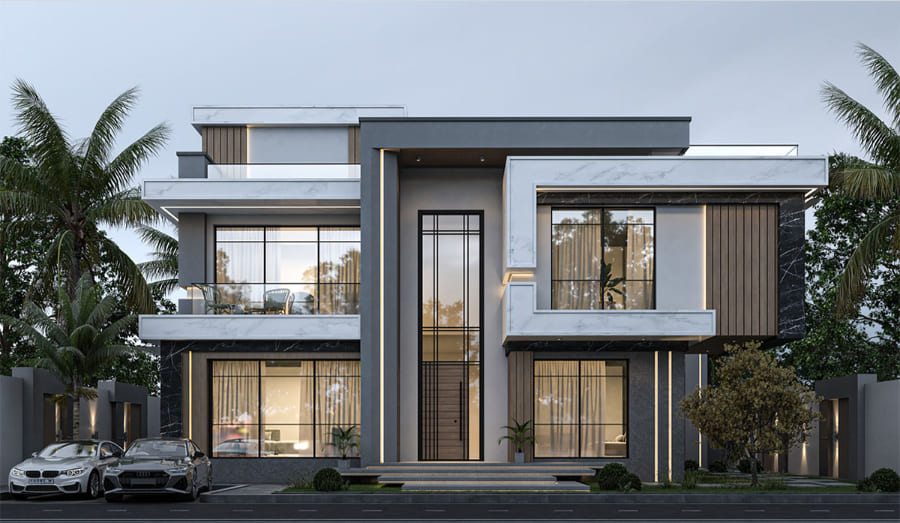 Biệt thự mang phong cách hiện đại