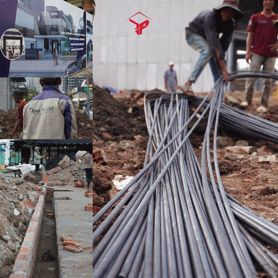 Các hạng mục trong đơn giá thi công xây dựng thi công nhà xưởng