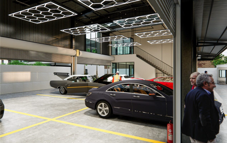 Thiết kế nội thất showroom ô tô hút khách
