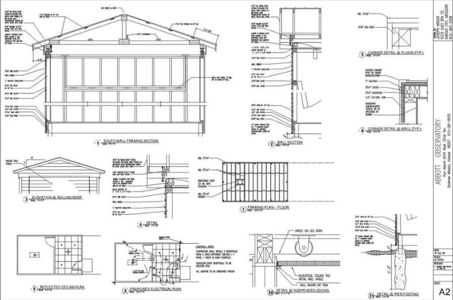 Các thông số cơ bản trong bản vẽ nhà thép tiền chế