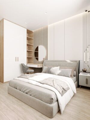 Thiết kế nội thất phòng ngủ phong cách hiện đại