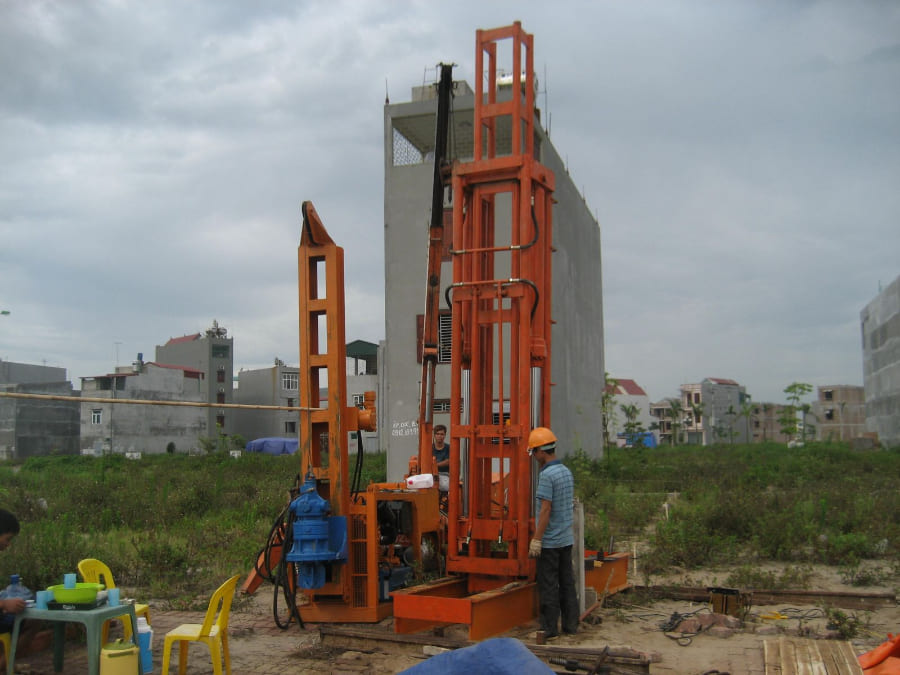 Ép cọc neo