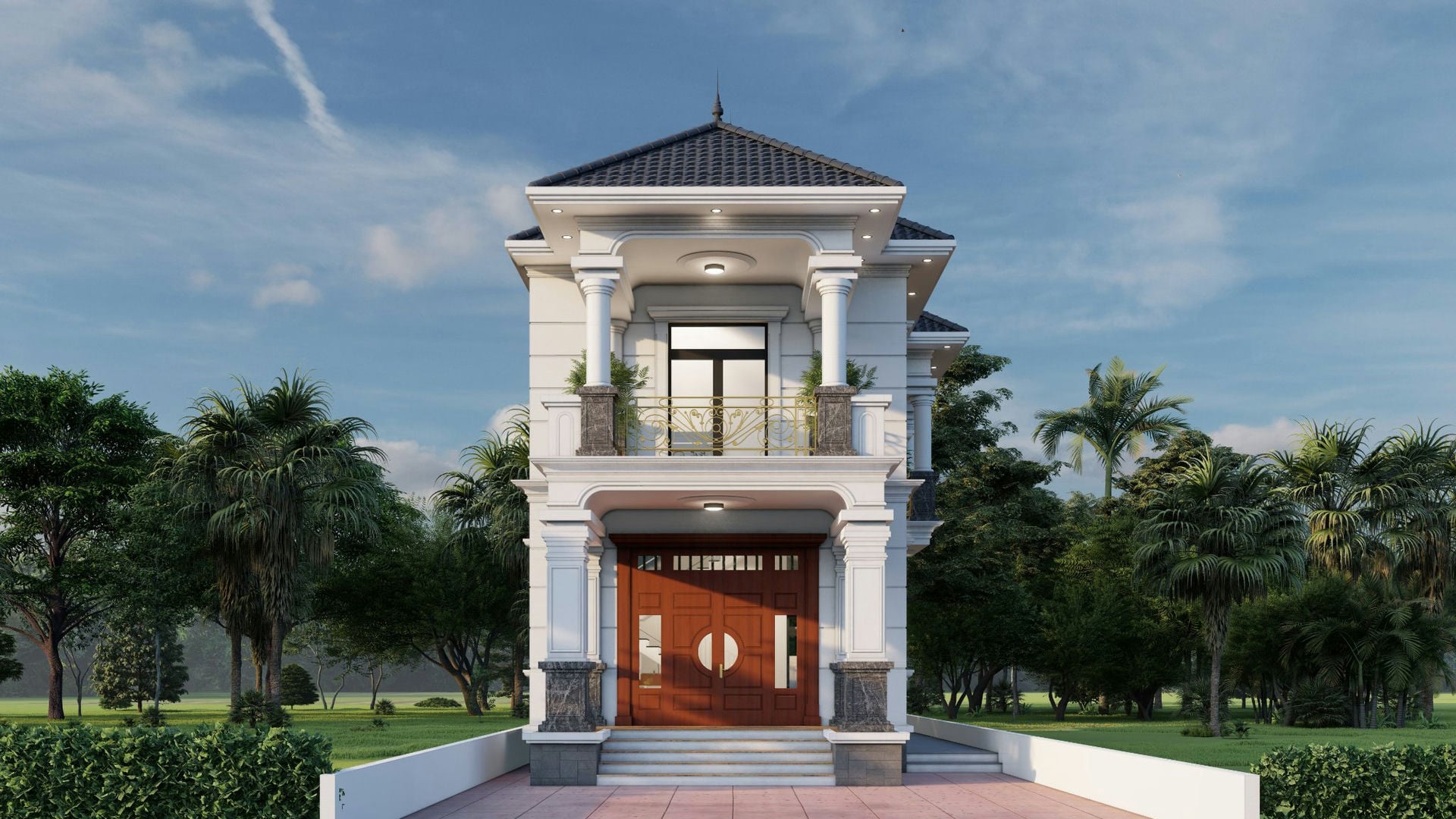 mẫu nhà 1 trệt 1 lầu 5x15