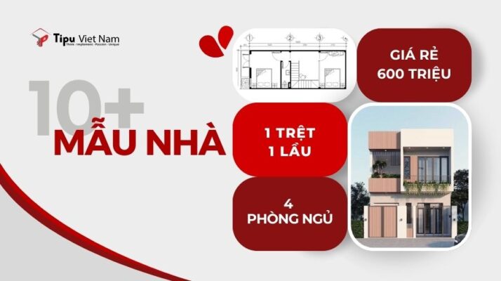 nha 1 tret 1 lau 4 phong ngu dep