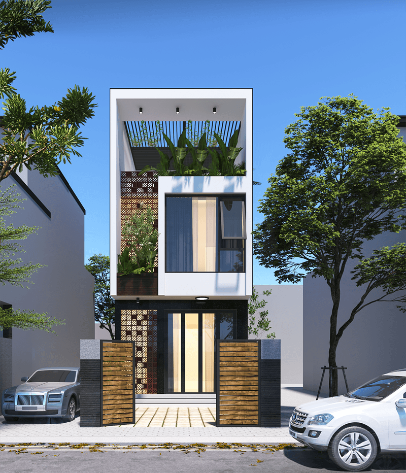 Nhà 2 tầng đẹp giá 700 triệu có sân thượng