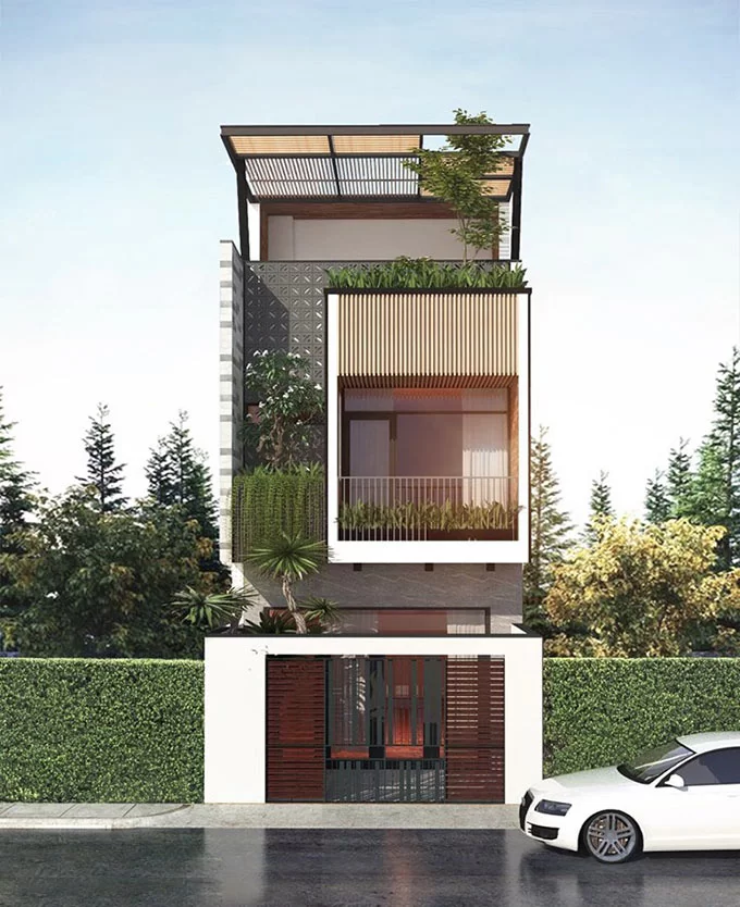 Nhà 2 tầng đẹp giá 700 triệu có tầng tum bắt mắt