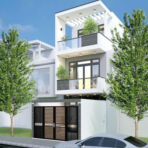 Nhà 1 trệt 1 lửng 2 phòng ngủ thích hợp với gia đình ít thành viên