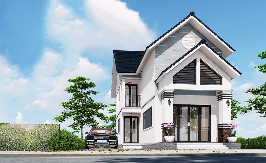 Nhà cấp 4 gác lửng 200 triệu 4 phòng ngủ 