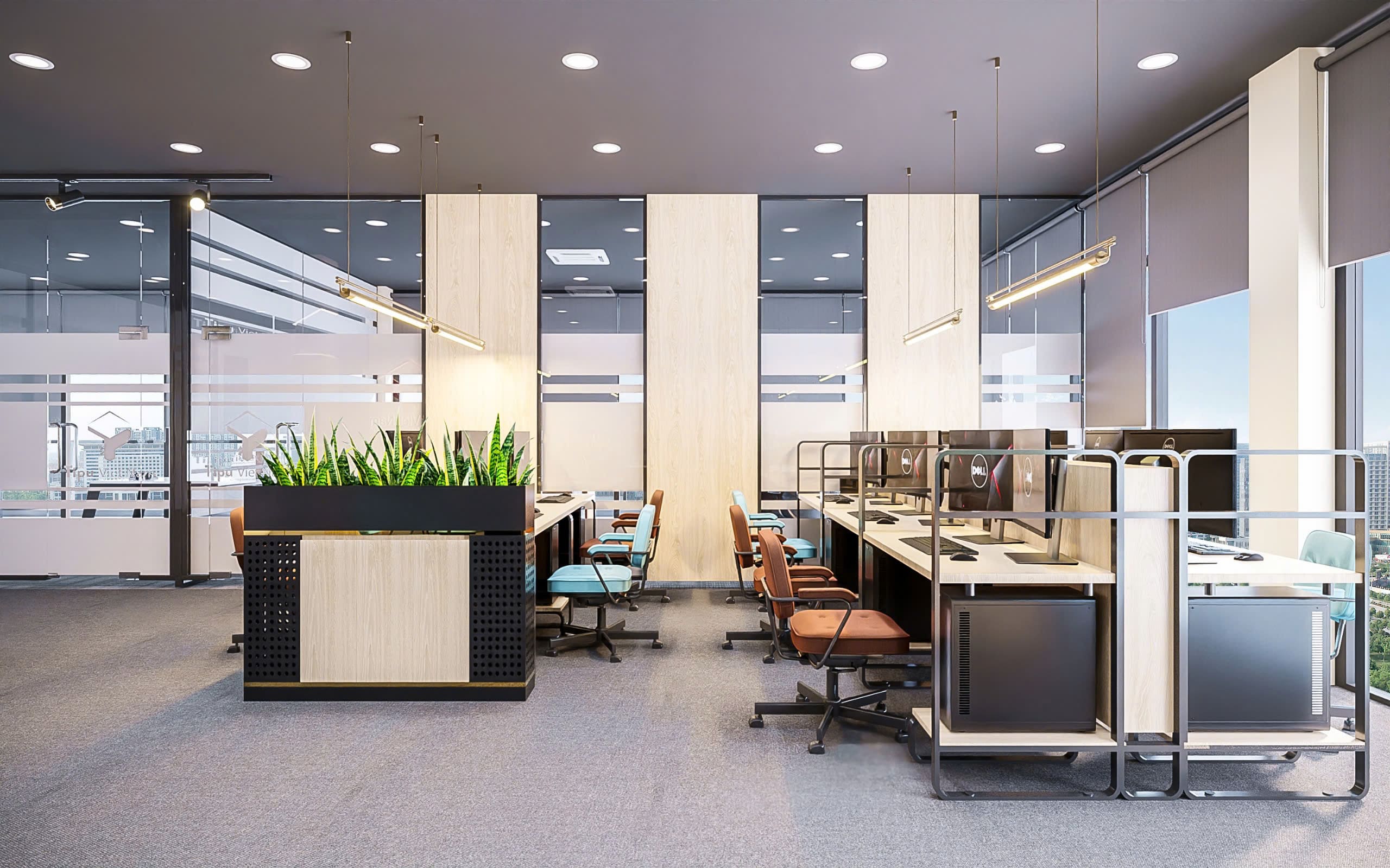 THIẾT KẾ NỘI THẤT VĂN PHÒNG
