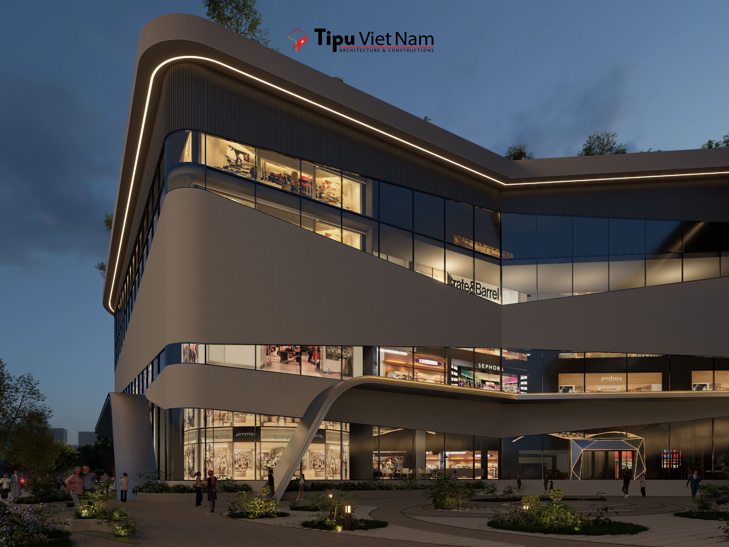 TIPU CENTER – KHU PHỨC HỢP THƯƠNG MẠI – DỊCH VỤ – GIÁO DỤC TẠI XÃ TRÀ BỒNG